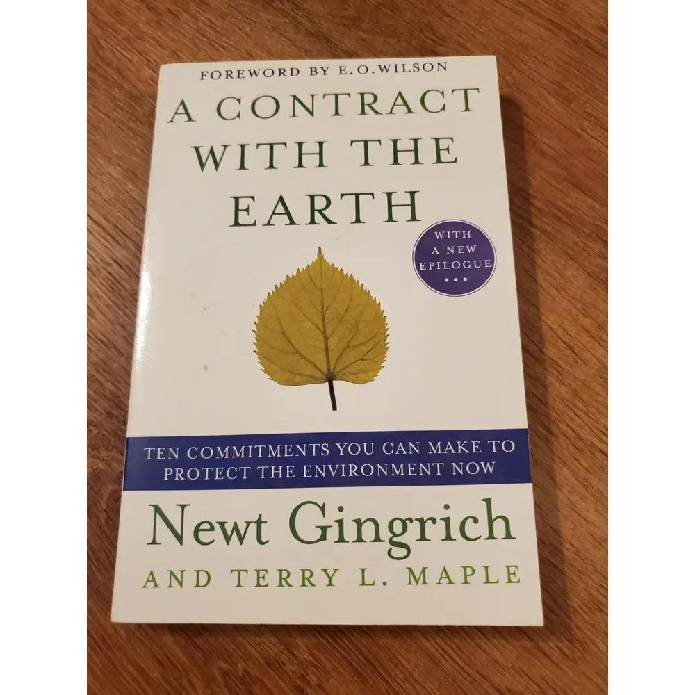 A Contract with the Earth by Newt Gingrich Climate Environment Book GUC
